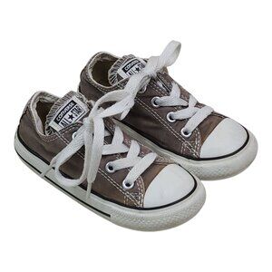 Converse All Star Brown Toddler Infants Shoes Size 8 Kids 7" Long